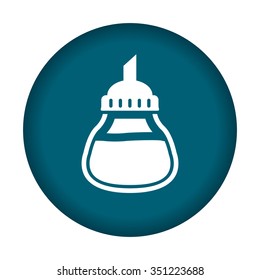  Sugar container icon.Vector illustration eps 10.
