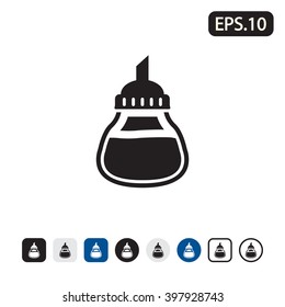  Sugar container icon.Vector illustration eps 10.