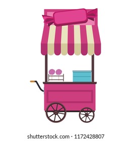 Sugar cotton cart