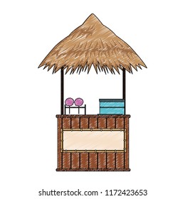 Sugar cotton cart scribble