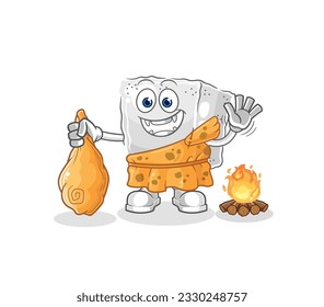 the sugar cube ancient cartoon. cartoon mascot vector