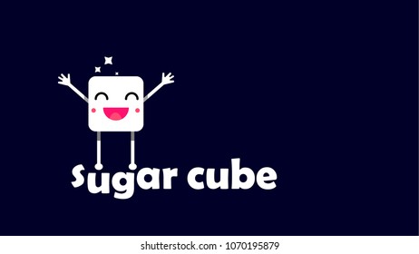 Sugar Cube Cartoon