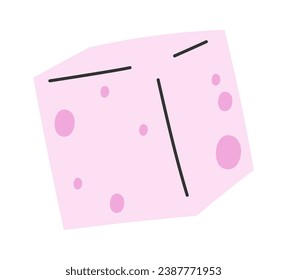 Sugar Cube Icon Vector Illustration