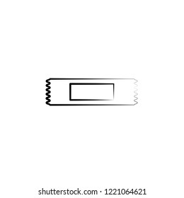 sugar, disposable bag icon