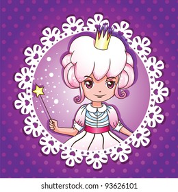 Sugar fairy princess portrait – series 1/ 4