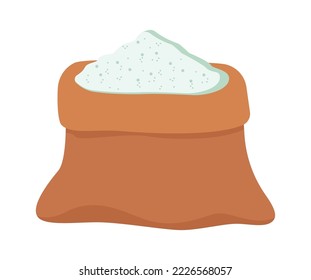 Sugar flat icon Ingredient for mulled wine