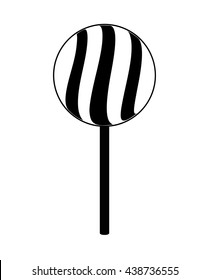 Sugar food design. candy icon. sweet illustration. vector graphi