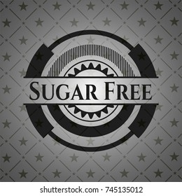 Sugar Free dark emblem. Retro