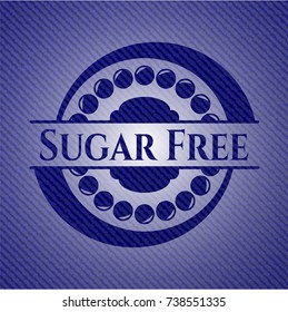 Sugar Free with denim texture