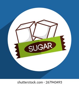 sugar free design, vector illustration eps10 graphic 