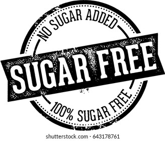 Sugar Free Food Product Label