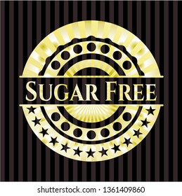 Sugar Free gold emblem