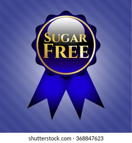 Sugar Free gold emblem