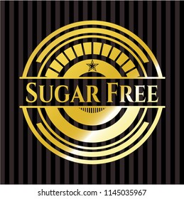 Sugar Free golden badge