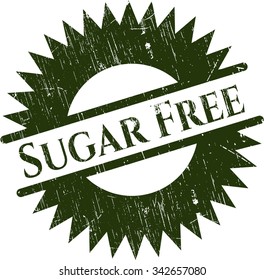 Sugar Free grunge seal