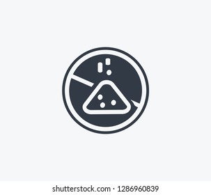 Sugar free icon isolated on clean background. Sugar free icon concept drawing icon in modern style. Vector illustration for your web mobile logo app UI design.