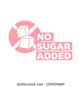 Sugar free icon. Vector illustration.