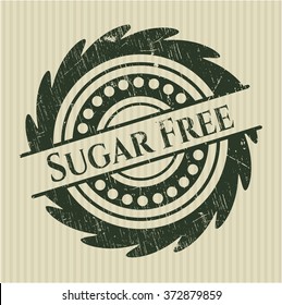 Sugar Free rubber texture