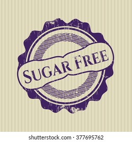 Sugar Free rubber texture