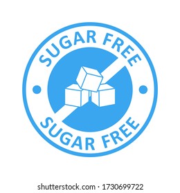 Sugar Free Sign Vector Template Logo Stock Vector (Royalty Free ...