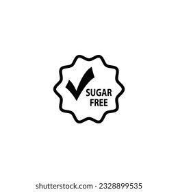  sugar free vector icon No Sugar icon. 