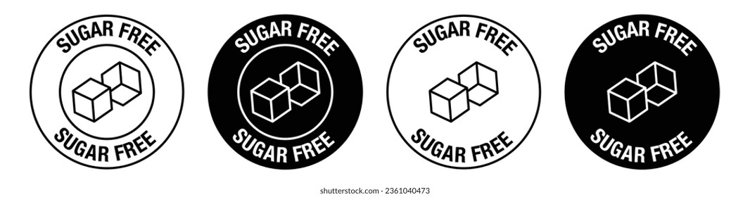 sugar freevector symbol in black color