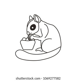 sugar gliders coloring pages