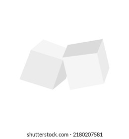 sugar icon on a white background, vector illustration