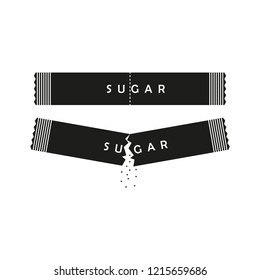 Sugar icon . Simple vector illustration.