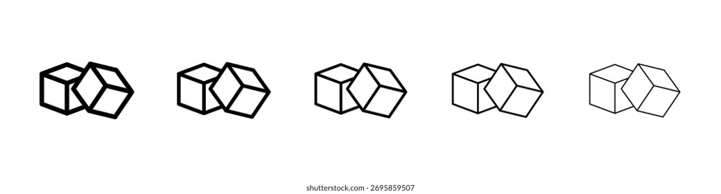 Sugar icon Vector Art Illustration