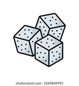 sugar icon vector design template in white background