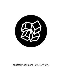 sugar icon vector design templates 