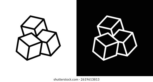 Sugar icon Vector symbol in trendy flat style