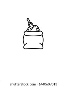 sugar line icon,vector best line icon.
