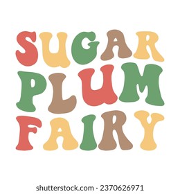 Sugar plum fairy retro t shirt