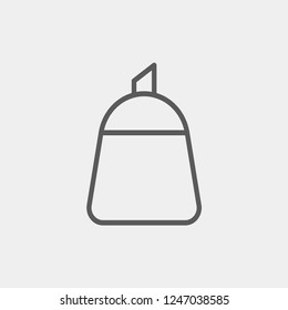 Sugar pot icon isolated on background. Pot symbol modern, simple, vector, icon for website design, mobile app, ui. Vector Illustration