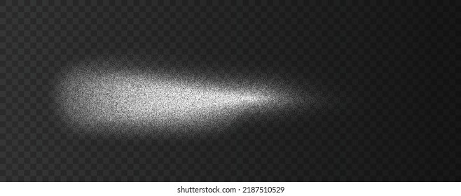 Sugar Powder. Salt Isolated Flour Vector Background. White Sugar Snow Texture