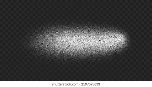 Sugar Powder. Salt Isolated Flour Vector Background. White Sugar Snow Texture