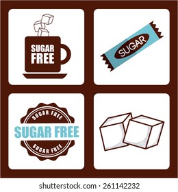 sugar product design, vector illustration eps10 graphic 
