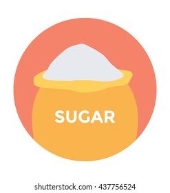 Sugar Sack Vector Icon