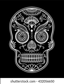 Sugar Skull day of the dead.