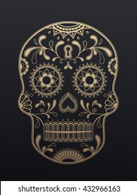 Sugar Skull day of the dead.