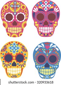 sugar skull flat