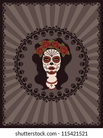 Sugar skull girl