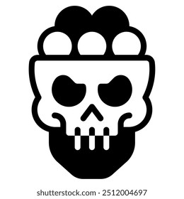 Sugar Skull icon for web, app, infographic, etc