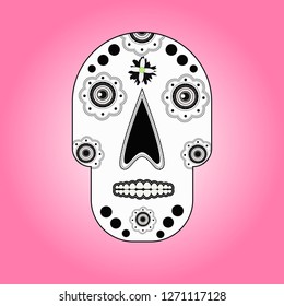 sugar skull illustration