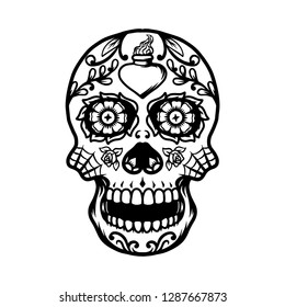 Sugar Skull Illustration