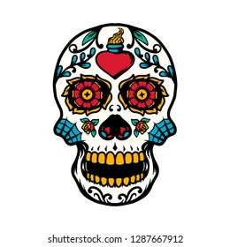 Sugar Skull Illustration