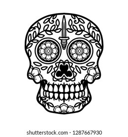 Sugar Skull Illustration