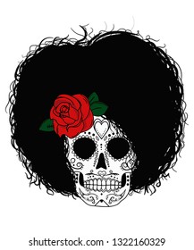 Sugar Skull Illustration - Vectorial